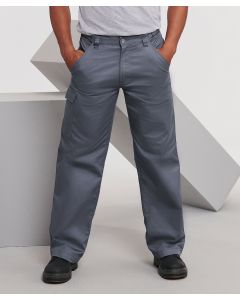 RUSSELL Polycotton Twill Workwear Trousers (J001M)