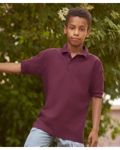 JERZEES Schoolgear Kids Poly/Cotton Piqué Polo Shirt (J539B)