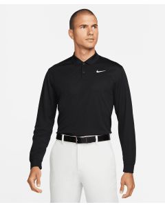 NIKE Dri-FIT Victory Solid Long Sleeve Polo (NK354)