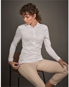 TEE JAYS Ladies' Luxury Long Sleeve Stretch Polo (TJ146)